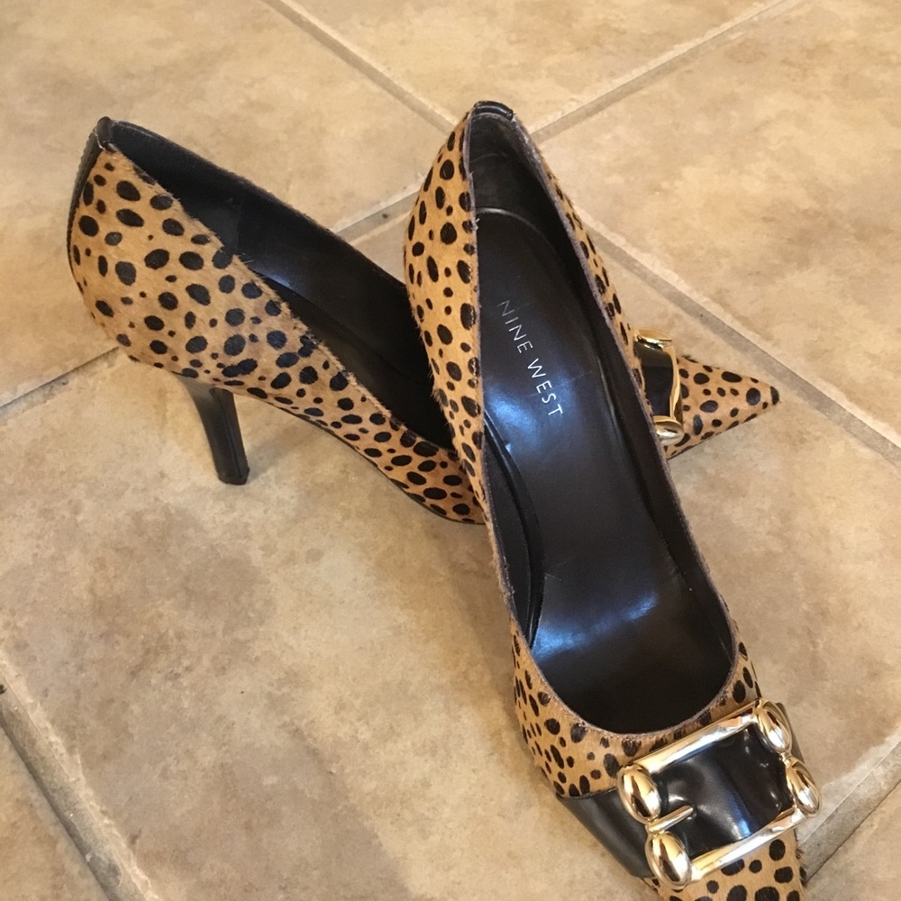 Nine West Calf Hair Dress Pumps